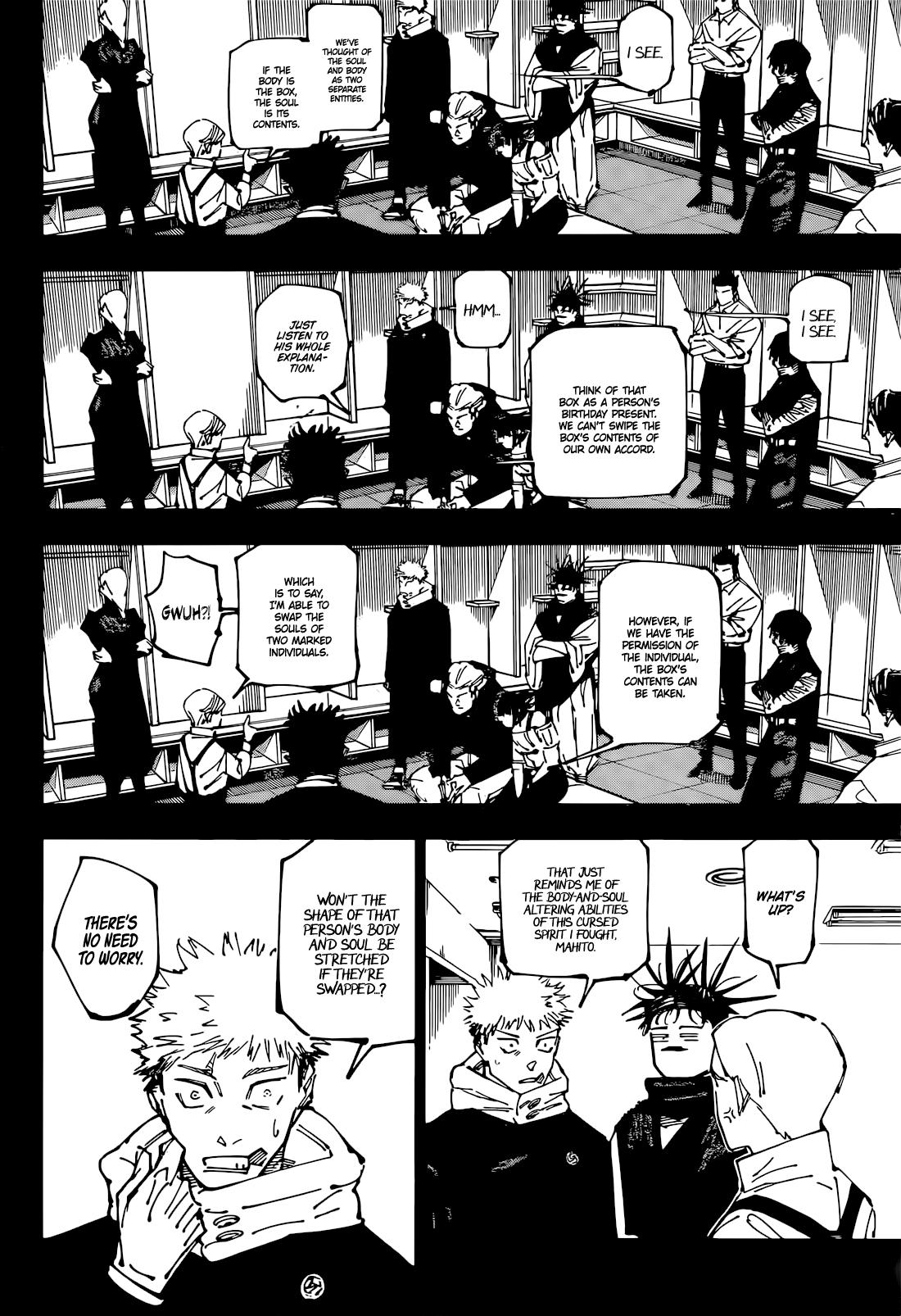 Jujutsu Kaisen Chapter 258 7